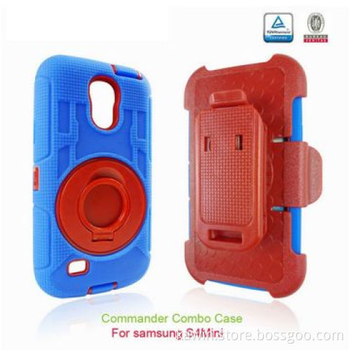 Commander 2-in-1 PC + Silicone Cover for Samsung Galaxy S4 mini